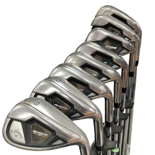 新品 ROGUE ST MAX アイアンセット 9本 Dynamic Gold Callaway（キャロウェイ） ROGUE ST MAX OS アイアン ゴルフ Dynamic
