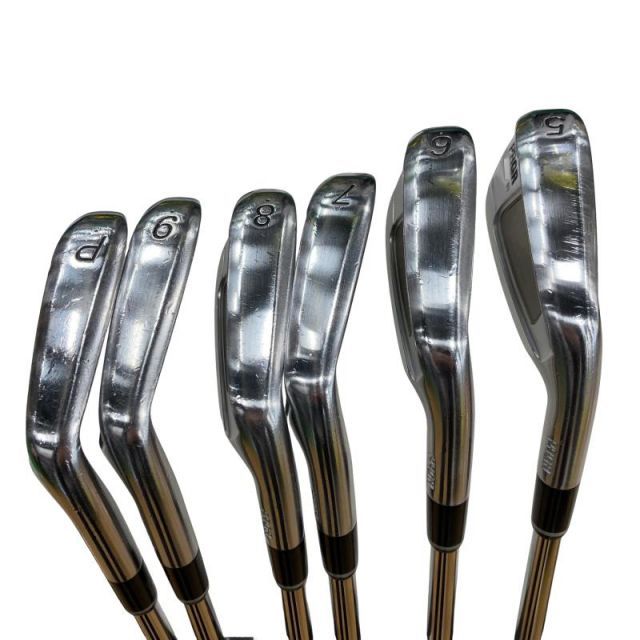 中古】 プロギア PRGR 01 6S アイアンセット IR 純正特注シャフト