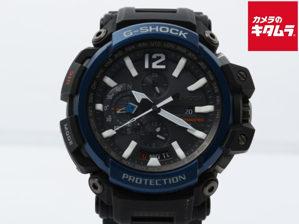 中古】 【並品】 カシオ G-SHOCK グラビティマスター ブラック GPW