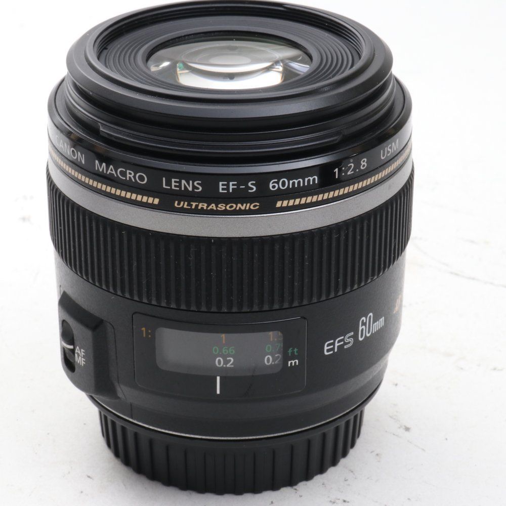 Canon 単焦点マクロレンズ EF-S60mm F2.8マクロ USM APS-C対応 - メルカリ