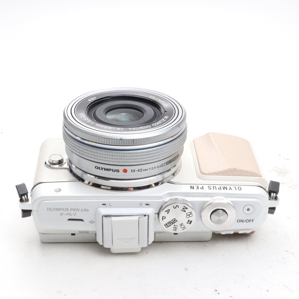 【美品】OLYMPUS PEN E-PL7（ホワイト）ミラーレス一眼カメラ 無言購入可】OLYMPUS PEN E-PL7 ホワイト ミラーレス一眼 無言購入可