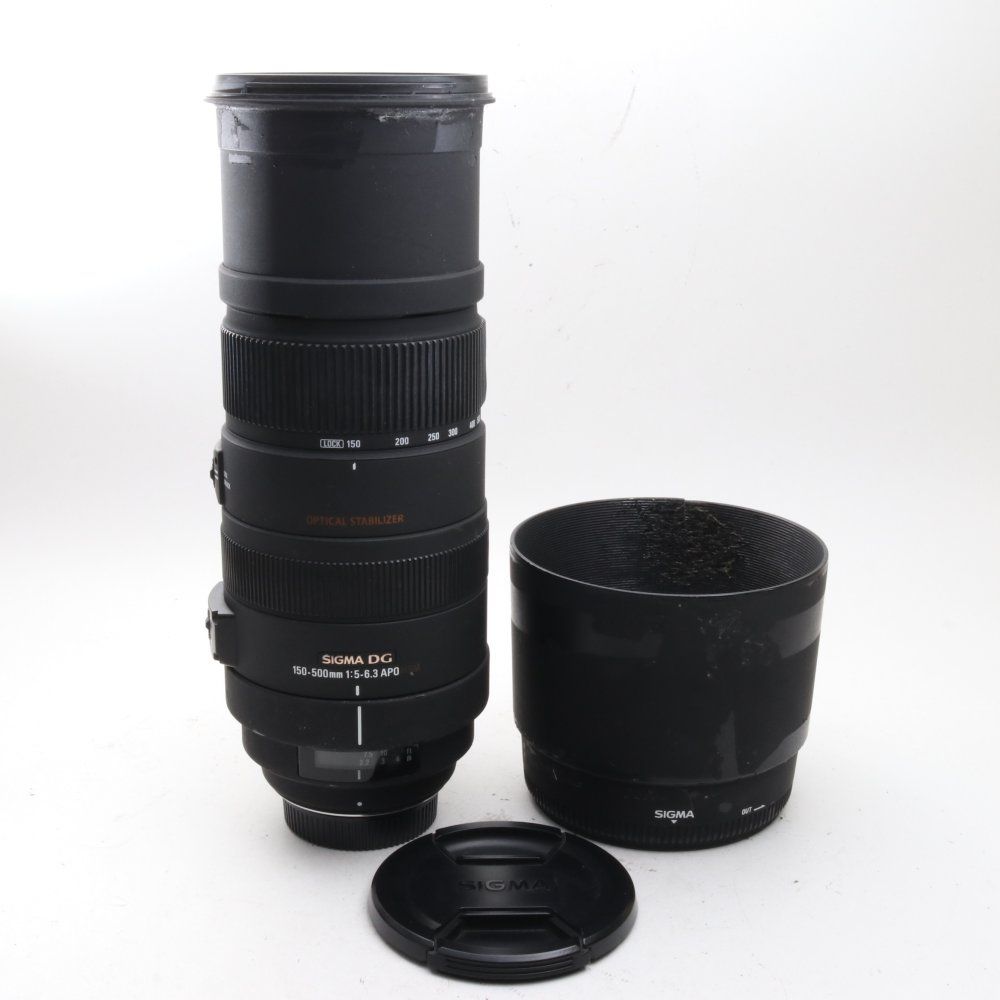 SIGMA 超望遠ズームレンズ APO 150-500mm F5-6.3 DG OS HSM ニコン用
