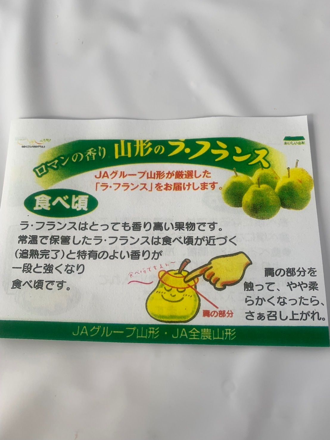 山形県天童市産ラ🍐フランス4kg - メルカリ