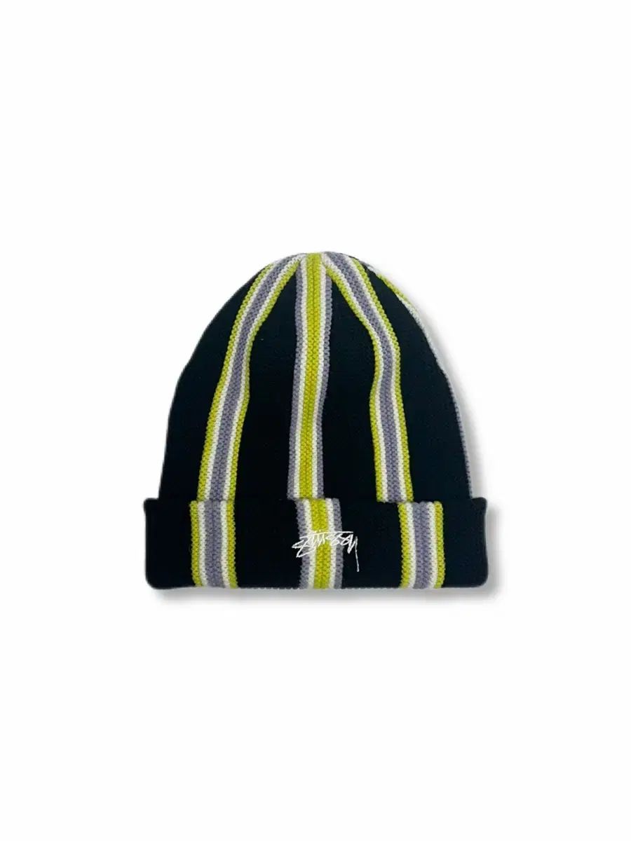 STUSSY ヴァーティカル ストライプ ビーニー - メルカリ