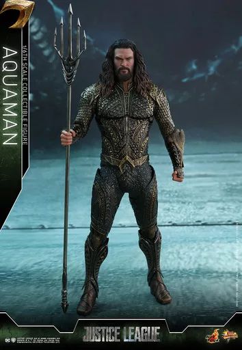 定番人気，大得価 【中古】フィギュア アクアマン 「ジャスティス・リーグ」 ムービー・マスターピース 1/6 アクションフィギュア アメコミ