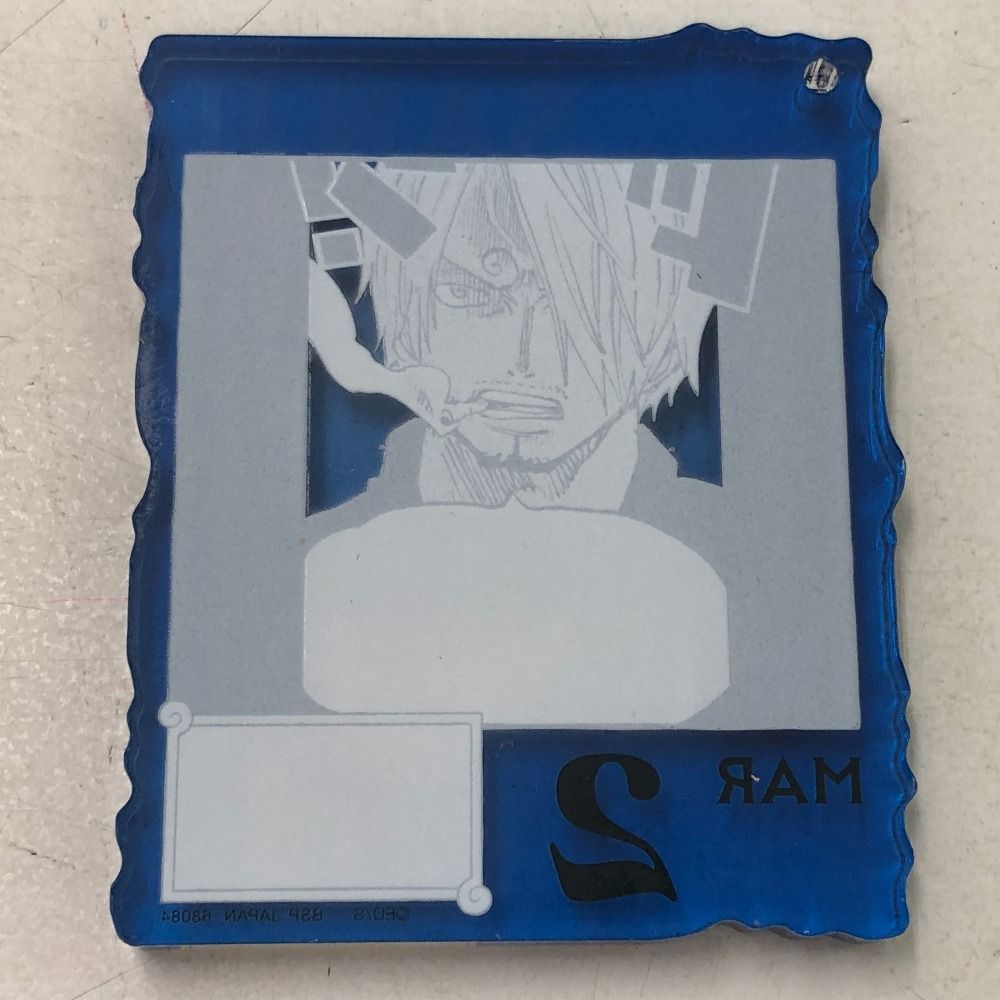 02w21685 ONE PIECE BASE SHOP くじ アクリルブロックチャーム サンジ