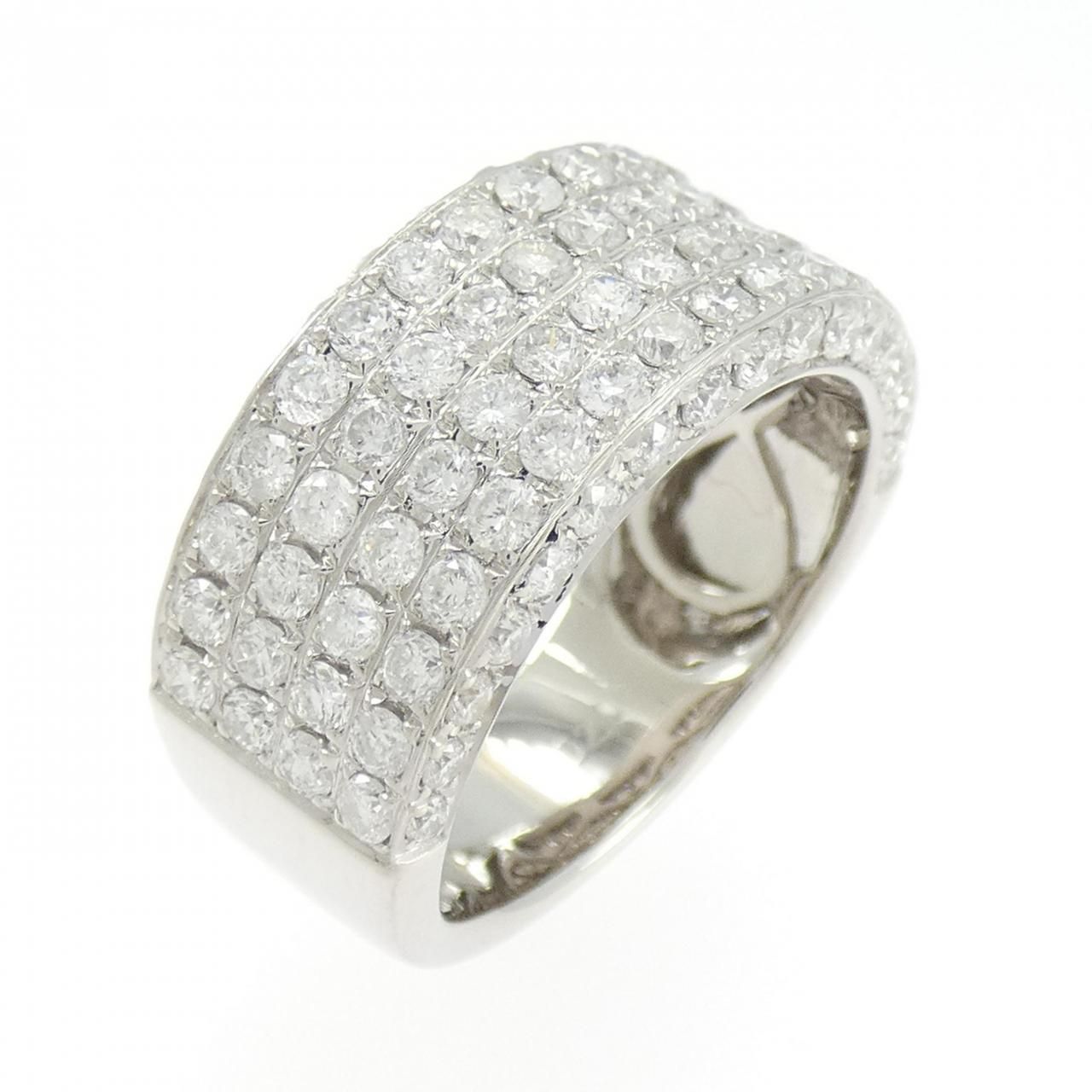 K18WG パヴェ ダイヤモンド リング 2.00CT - メルカリ