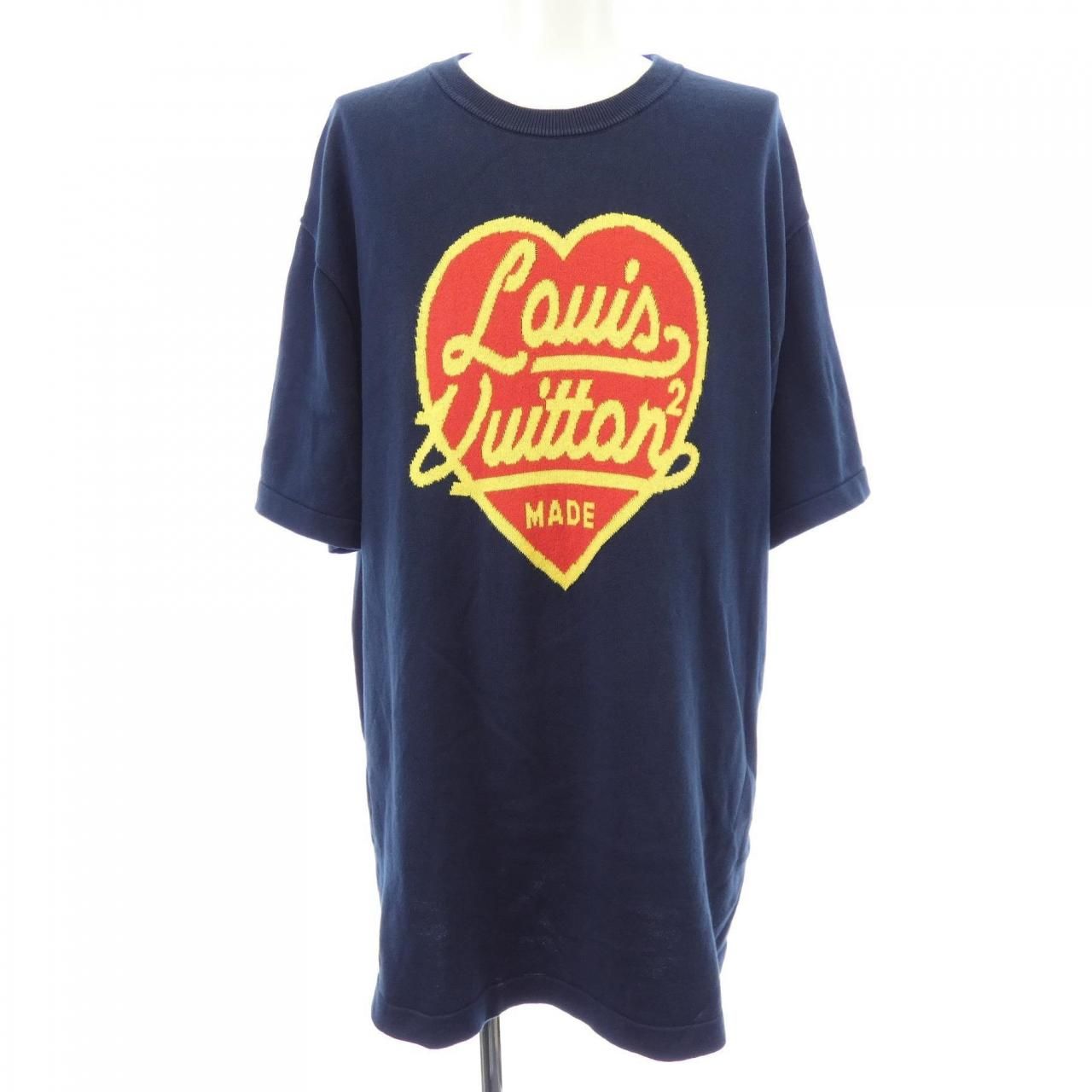 ルイヴィトン LOUIS VUITTON インタルシアジャカードハートクルー