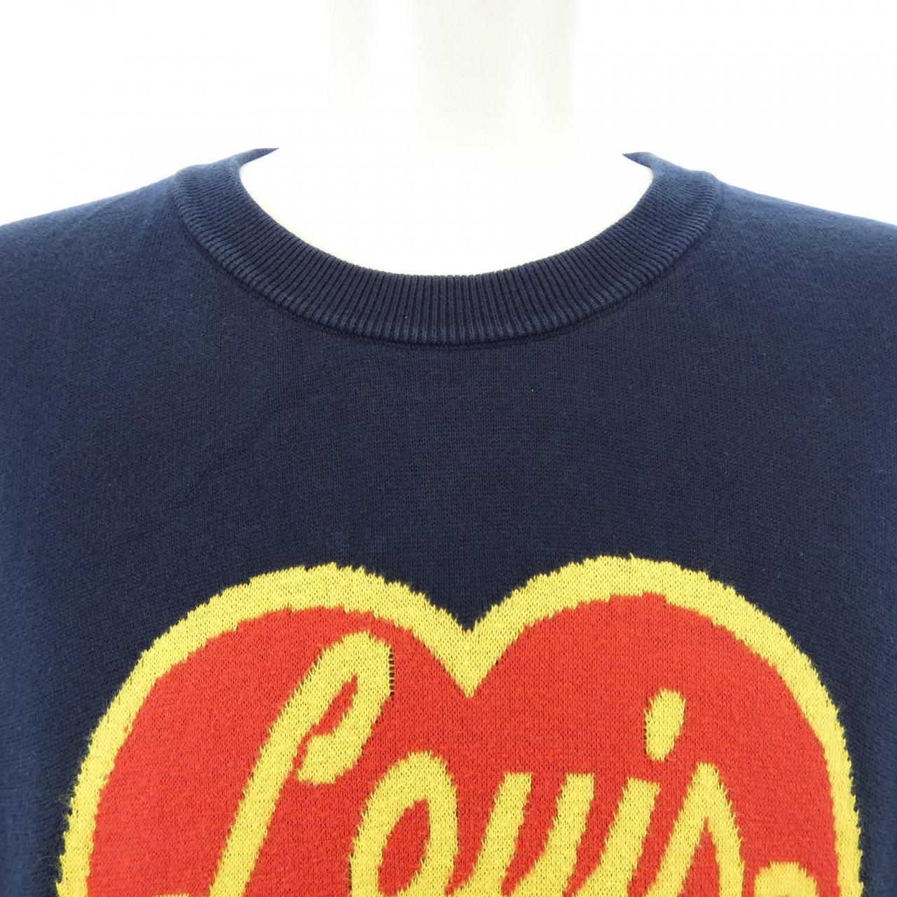 ルイヴィトン LOUIS VUITTON インタルシアジャカードハートクルー