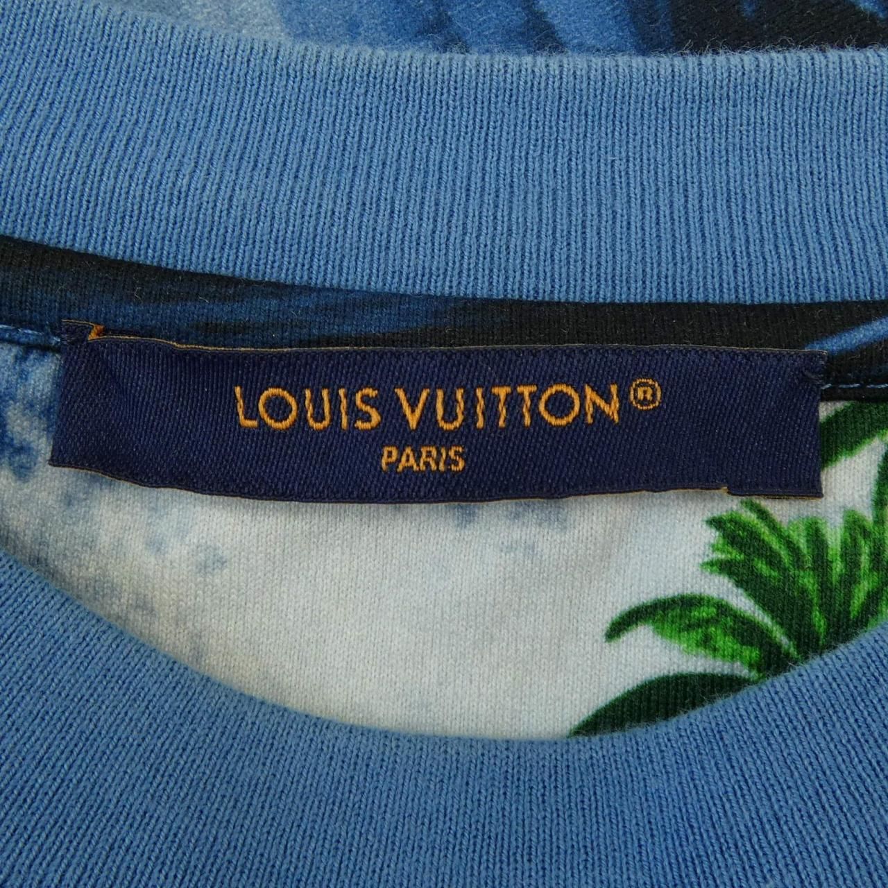 ルイヴィトン LOUIS VUITTON プリントショートスリーブコットンTシャツ