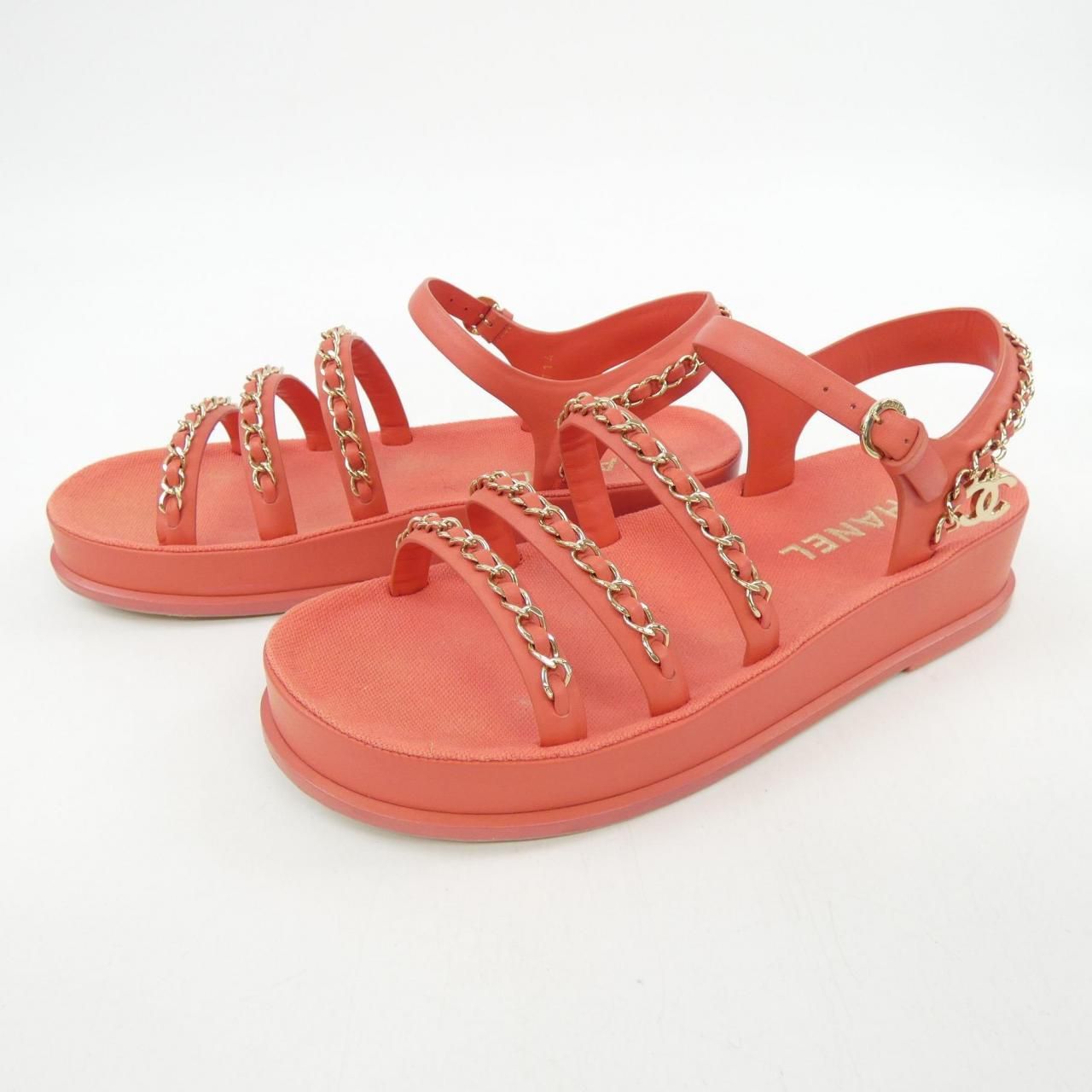 シャネル CHANEL G37140X56099 サンダル - メルカリ