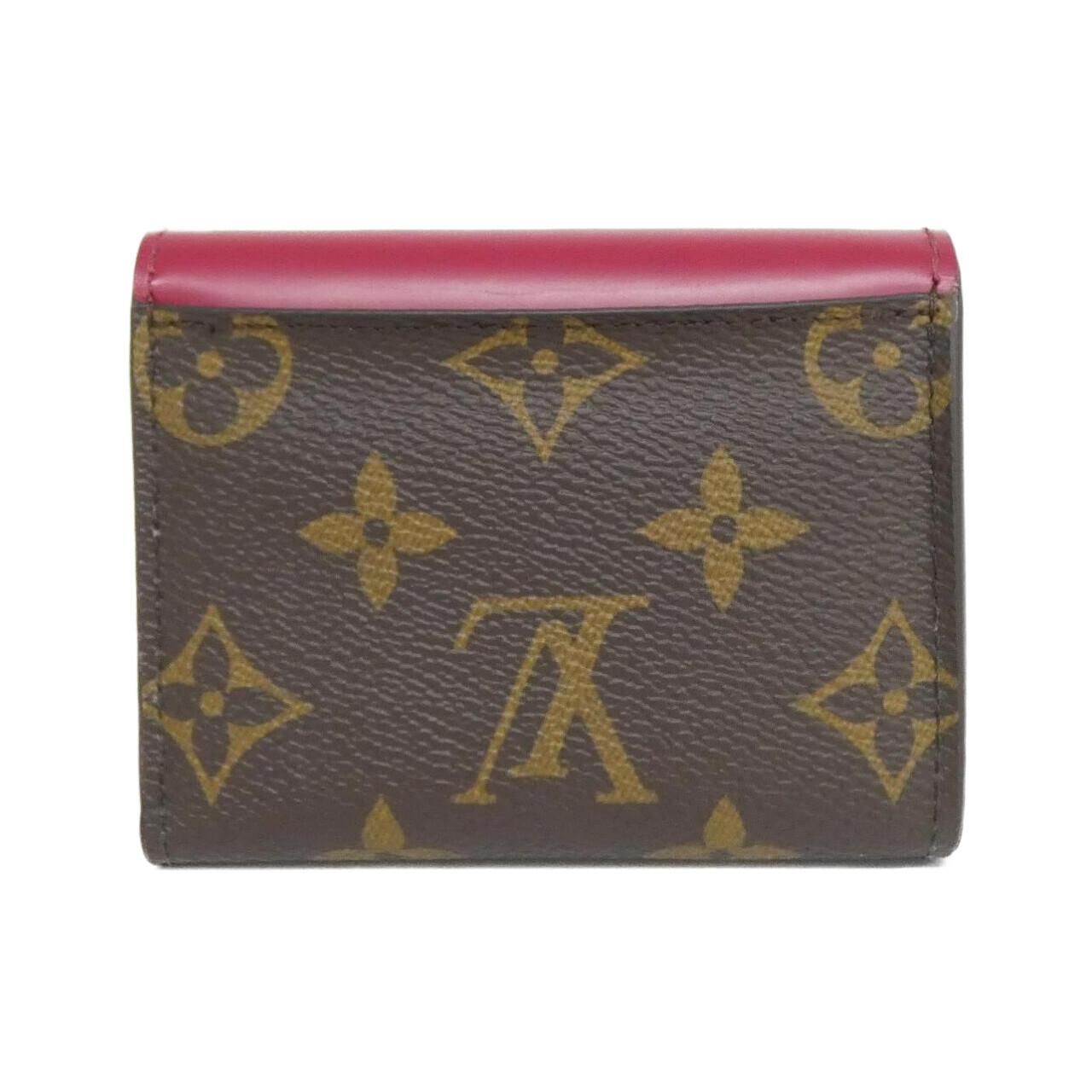 ルイヴィトン モノグラム ポルトフォイユゾエ フューシャ M62932 LOUIS VUITTON（ルイ・ヴィトン） LV モノグラム フューシャ