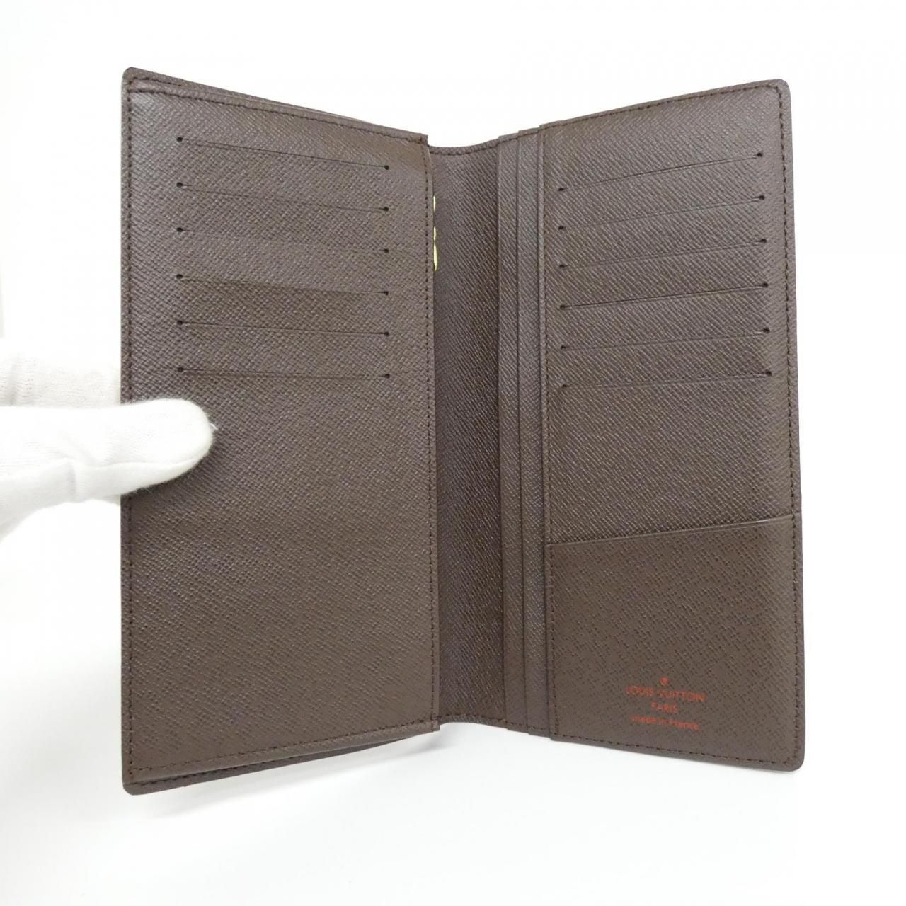 ルイヴィトン ダミエ ポルトフォイユ ブラザ N60017 財布 - メルカリ