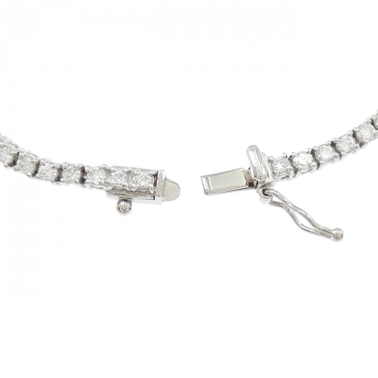 z*k様 美品 Pt850 ダイヤモンド ブレスレット Pt850 ダイヤモンド