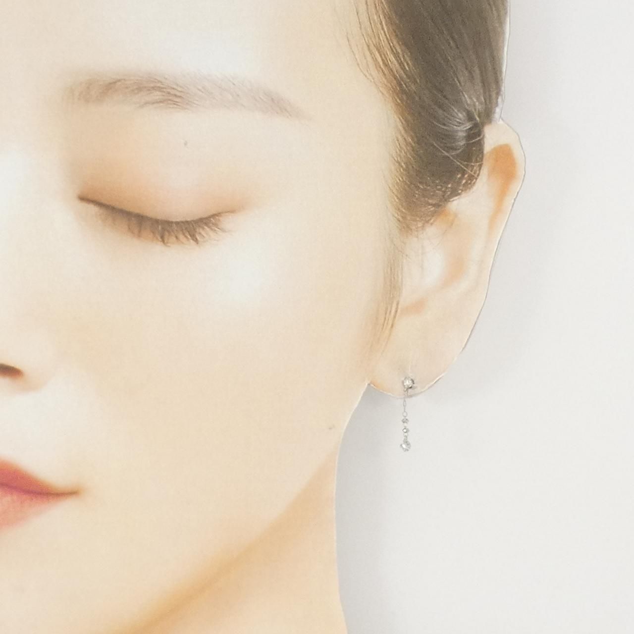 PT850/PT900 ダイヤモンド ピアス - メルカリ