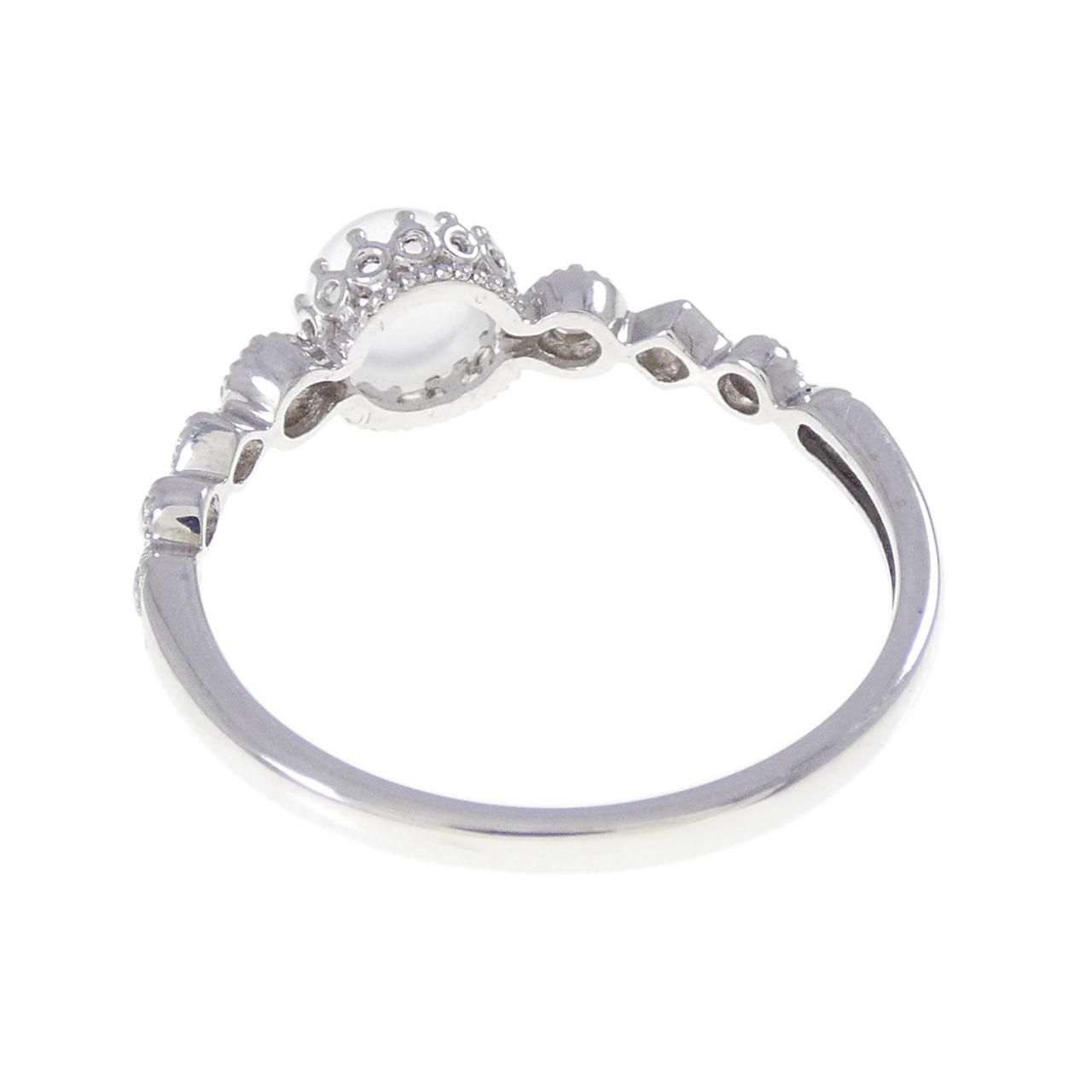 K10WG ムーンストーン リング - メルカリ