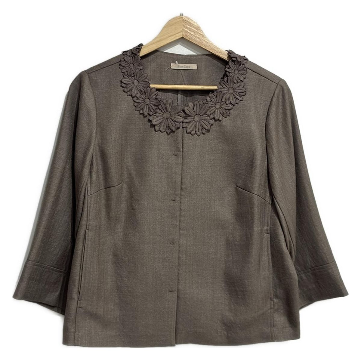 ローズティアラ ジャケット 42 ローズティアラ大きいサイズジャケット Rose Tiara ジャケット・42