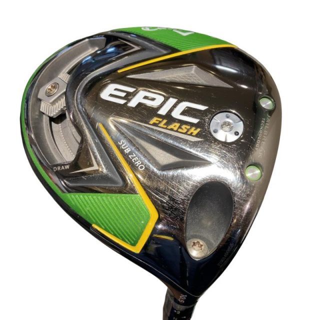 中古】 キャロウェイ EPIC FLASH SUBZERO 10.5° ドライバー DR 純正