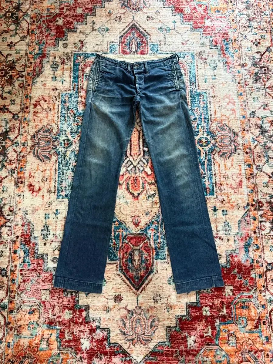 RRL(ダブルアールエル) USA 大田(テジョン)版 復刻 月桂樹ロゴ ボタン