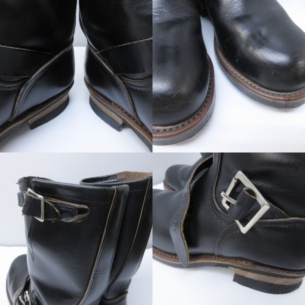 レッドウィング REDWING PT91 2268 エンジニアブーツ 茶芯 プリント羽