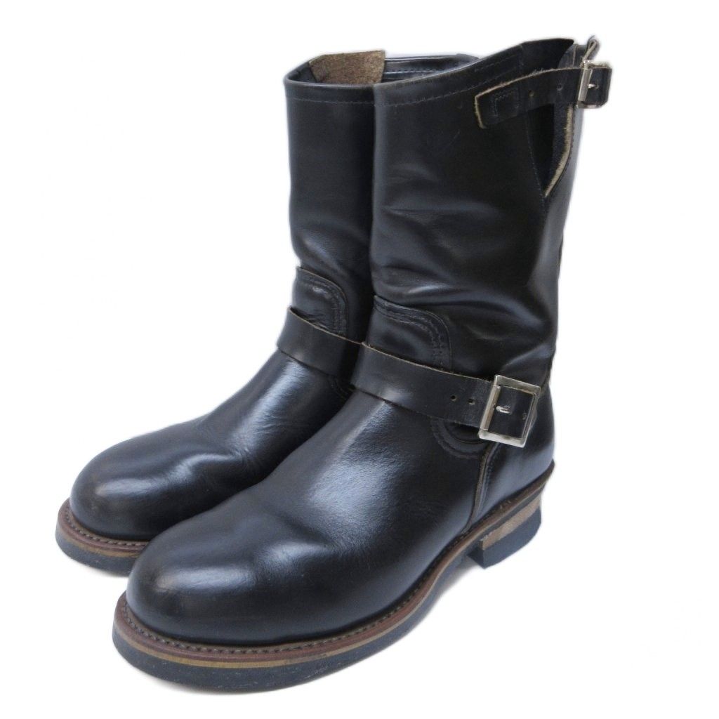 茶芯 PT91 プリントタグ Red Wing 2268 エンジニアブーツ 7D レッドウィング REDWING PT91 2268 エンジニアブーツ 茶芯 プリント羽