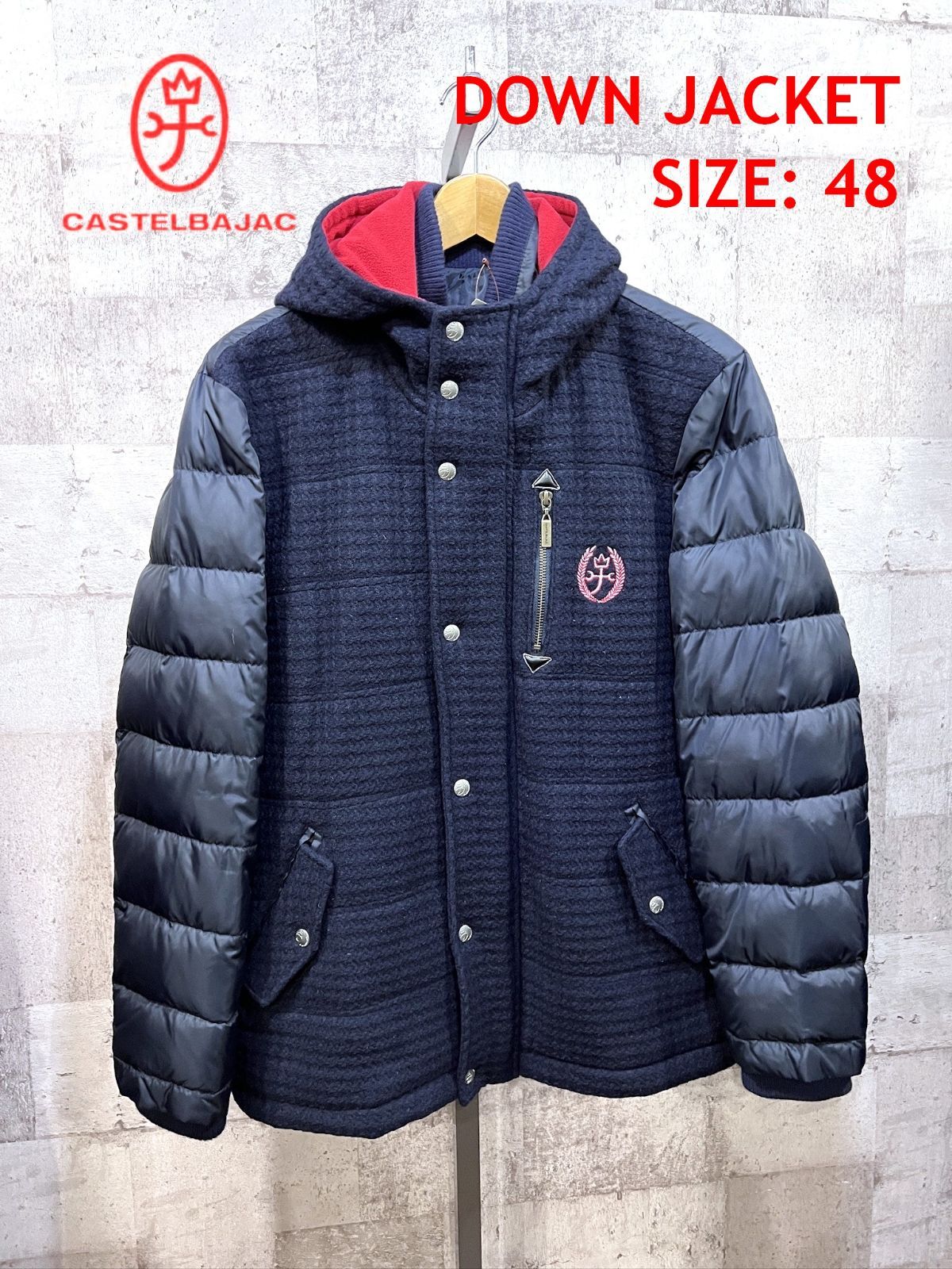 カステルバジャック ダウンジャケット 48 メンズ CASTELBAJAC - メルカリ