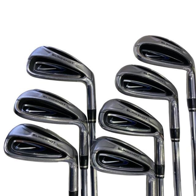 【男性用】NIKE SLINGSHOT 2010年モデル アイアンセット 7本 NIKE（ナイキ） 返品OK お買い得品！中古 (7本)スリングショット