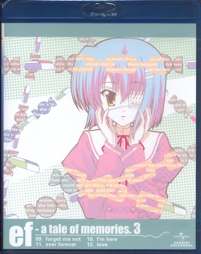アニメBlu-ray ef-a tale of memories. 3 - メルカリ
