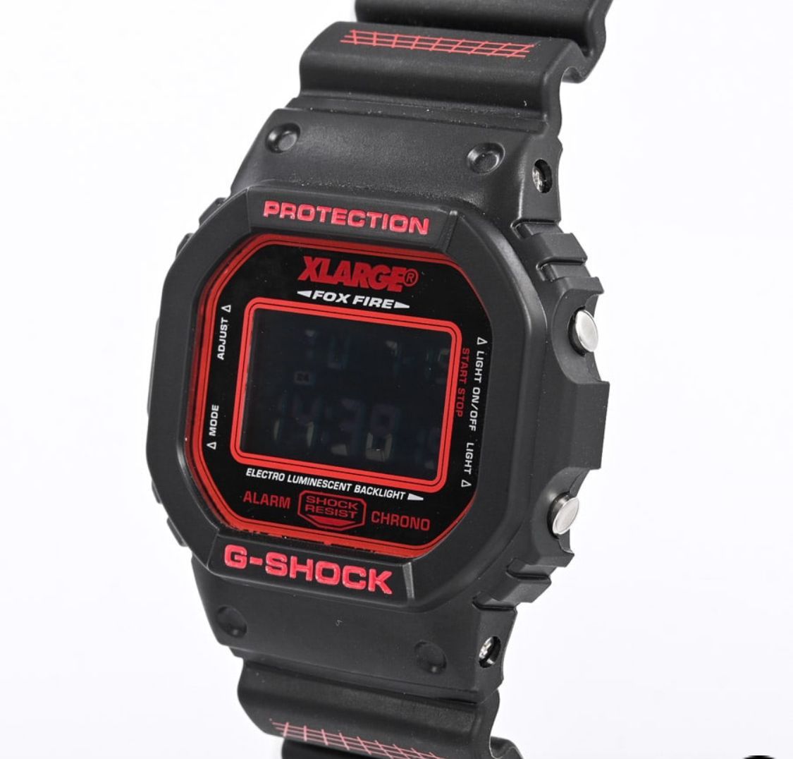 ショップ CASIO G-SHOCK X-LARGE クォーツ ラバー 腕時計 メンズ 楽天