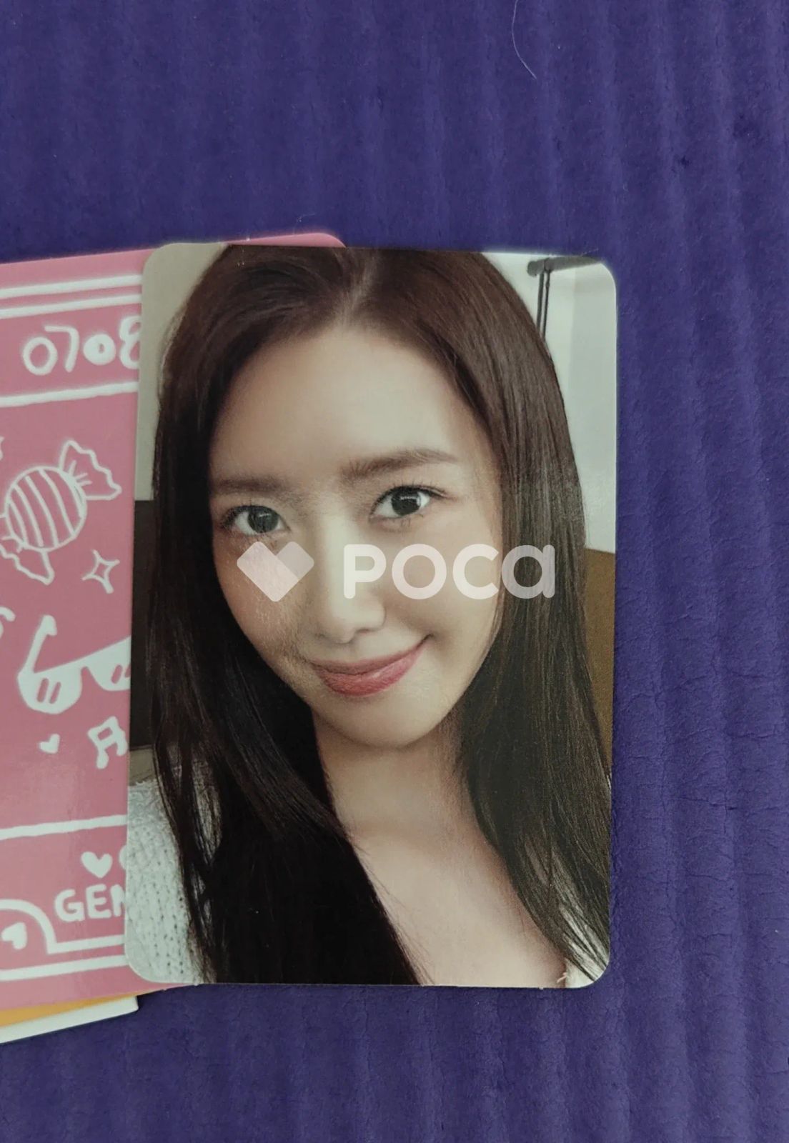 少女時代 ユナ 16th Anniversary Lucky Card Set