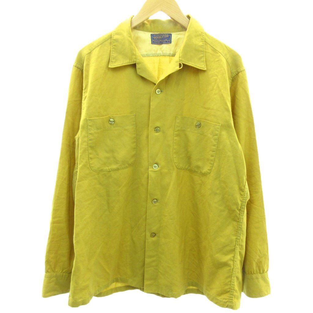 ペンドルトン PENDLETON 60s ヴィンテージ ボード ウール シャツ 開襟