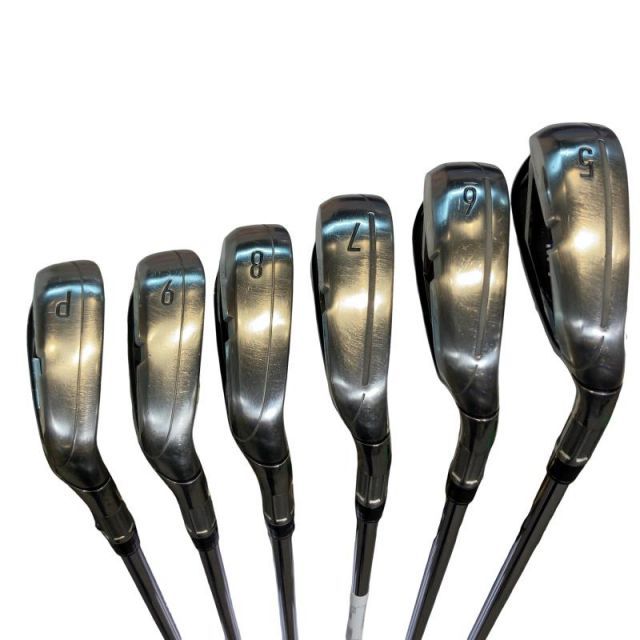中古】 テーラーメイド M4 6S アイアンセット IR RE-AX 90 STEEL JAPAN