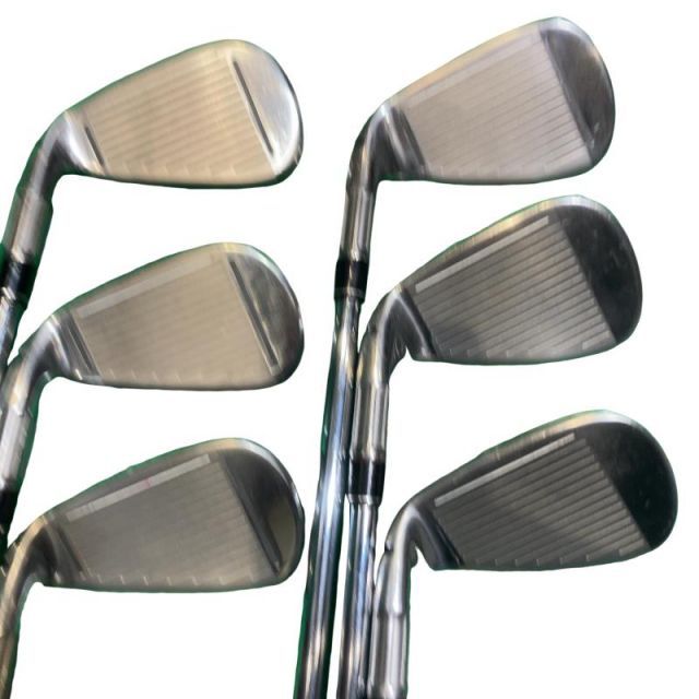 中古】 テーラーメイド M4 6S アイアンセット IR RE-AX 90 STEEL JAPAN