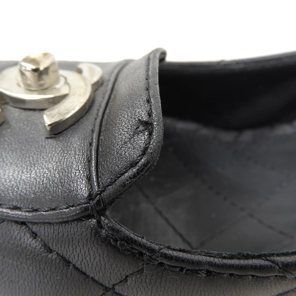 CHANEL シャネル マトラッセ ココマーク ターンロックデザイン チャン