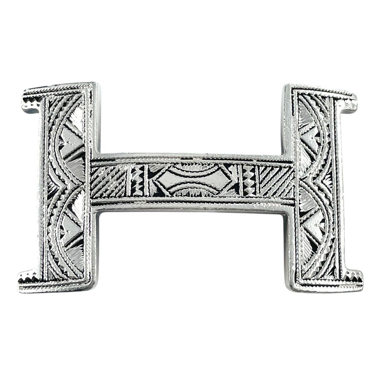 中古】 HERMES エルメス トゥアレグ ベルトバックル シルバー Ag925