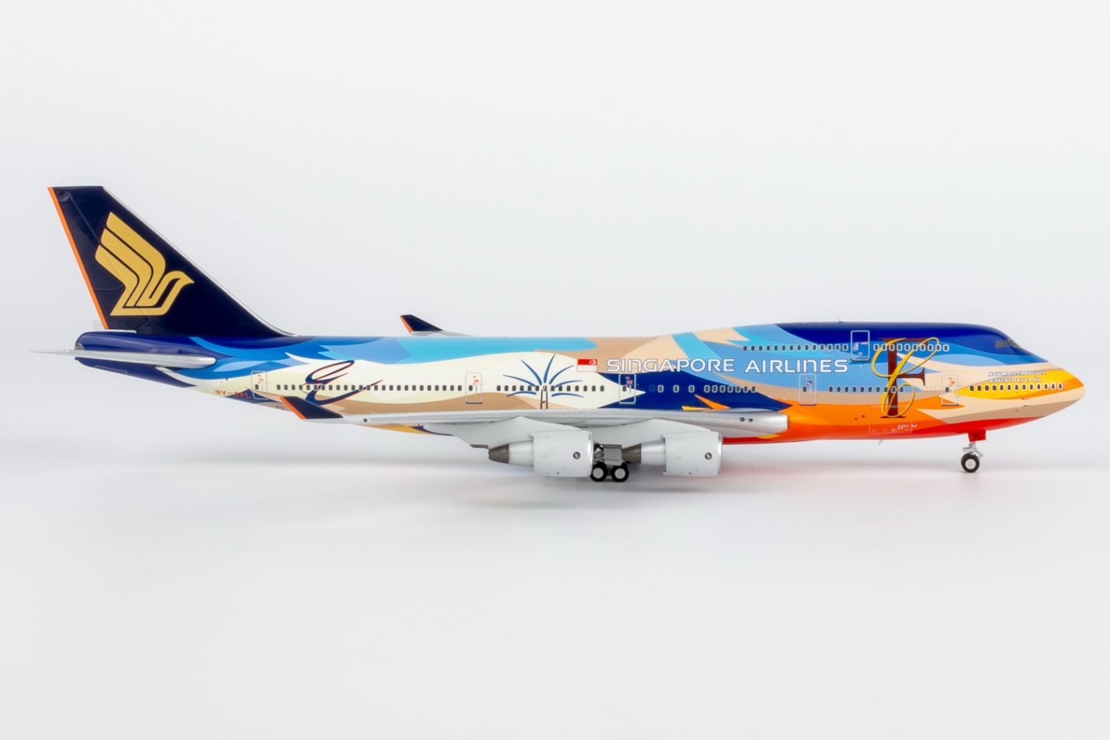 NGmodel シンガポール航空 747-400 9V-SPL 1/400 04011 - メルカリ