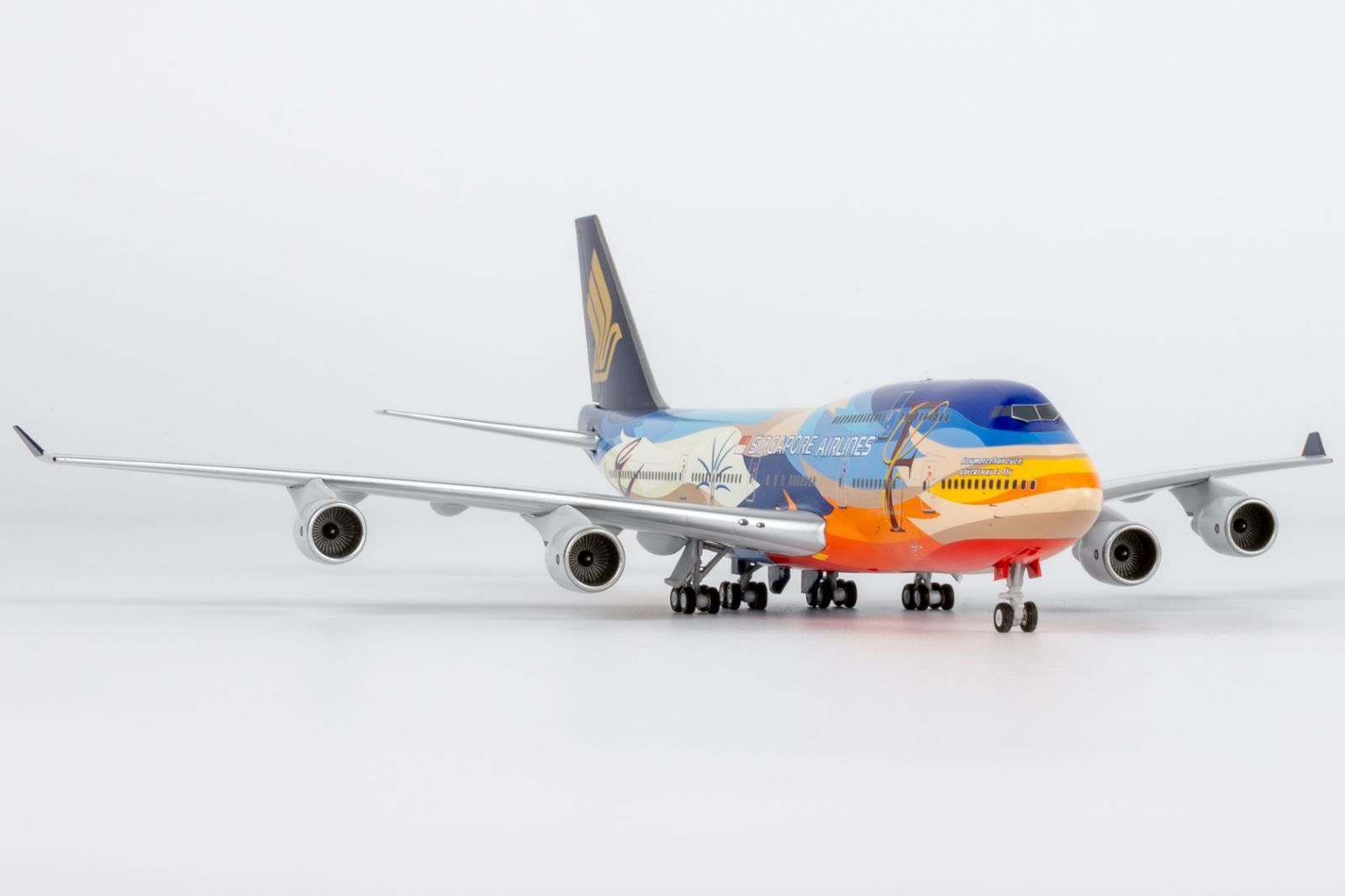 NGmodel シンガポール航空 747-400 9V-SPL 1/400 04011 - メルカリ