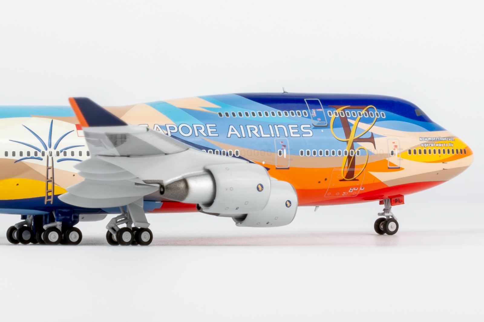 NGmodel シンガポール航空 747-400 9V-SPL 1/400 04011 - メルカリ
