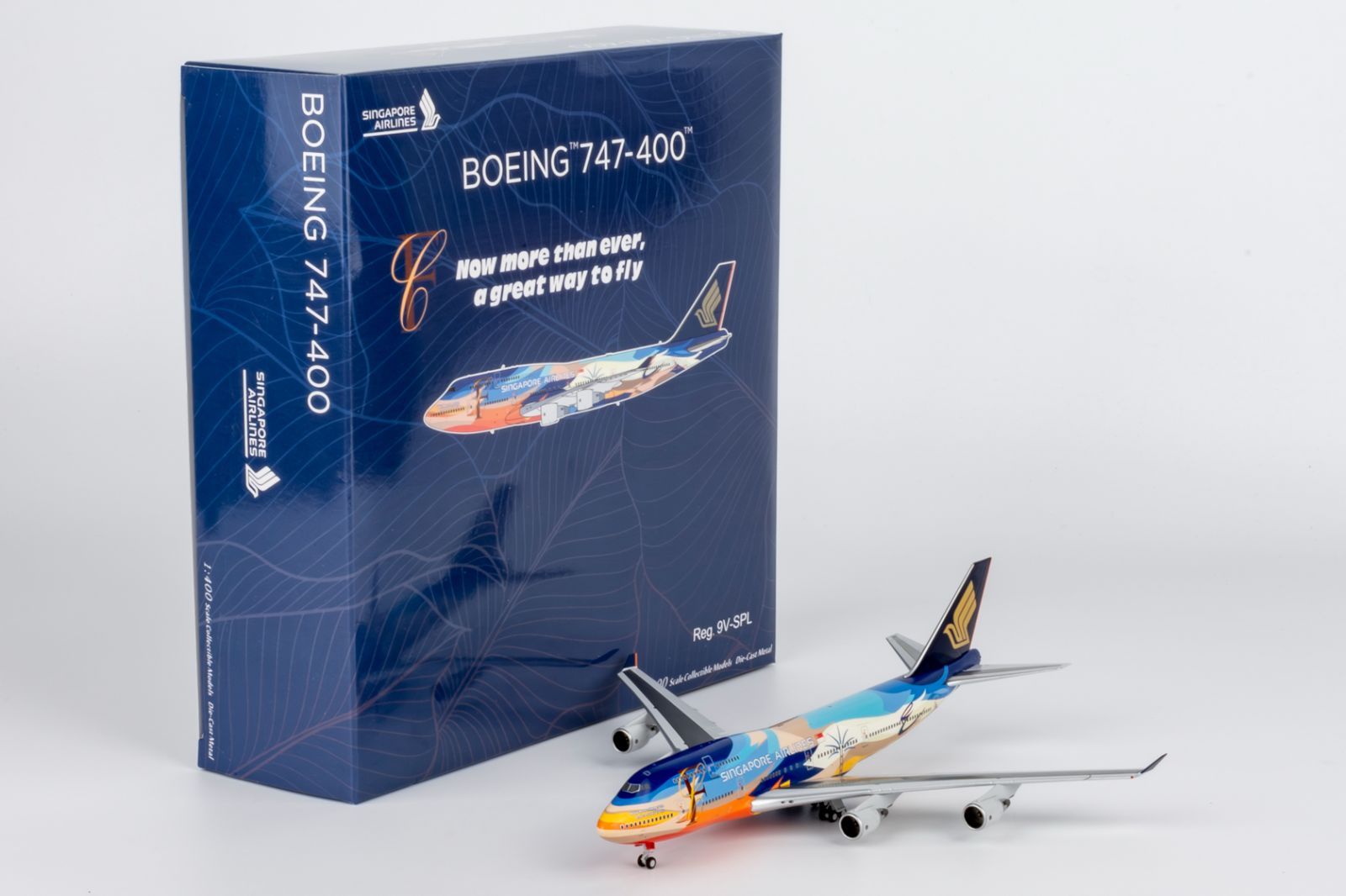 NG Models 1:400 B747-400 シンガポール航空 9V-SPL NGmodel シンガポール航空 747-400 9V-SPL 1/400 04011 - メルカリ