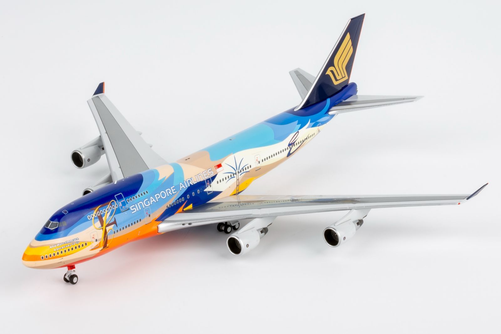 NGmodel シンガポール航空 747-400 9V-SPK 1/400 04012 - メルカリ