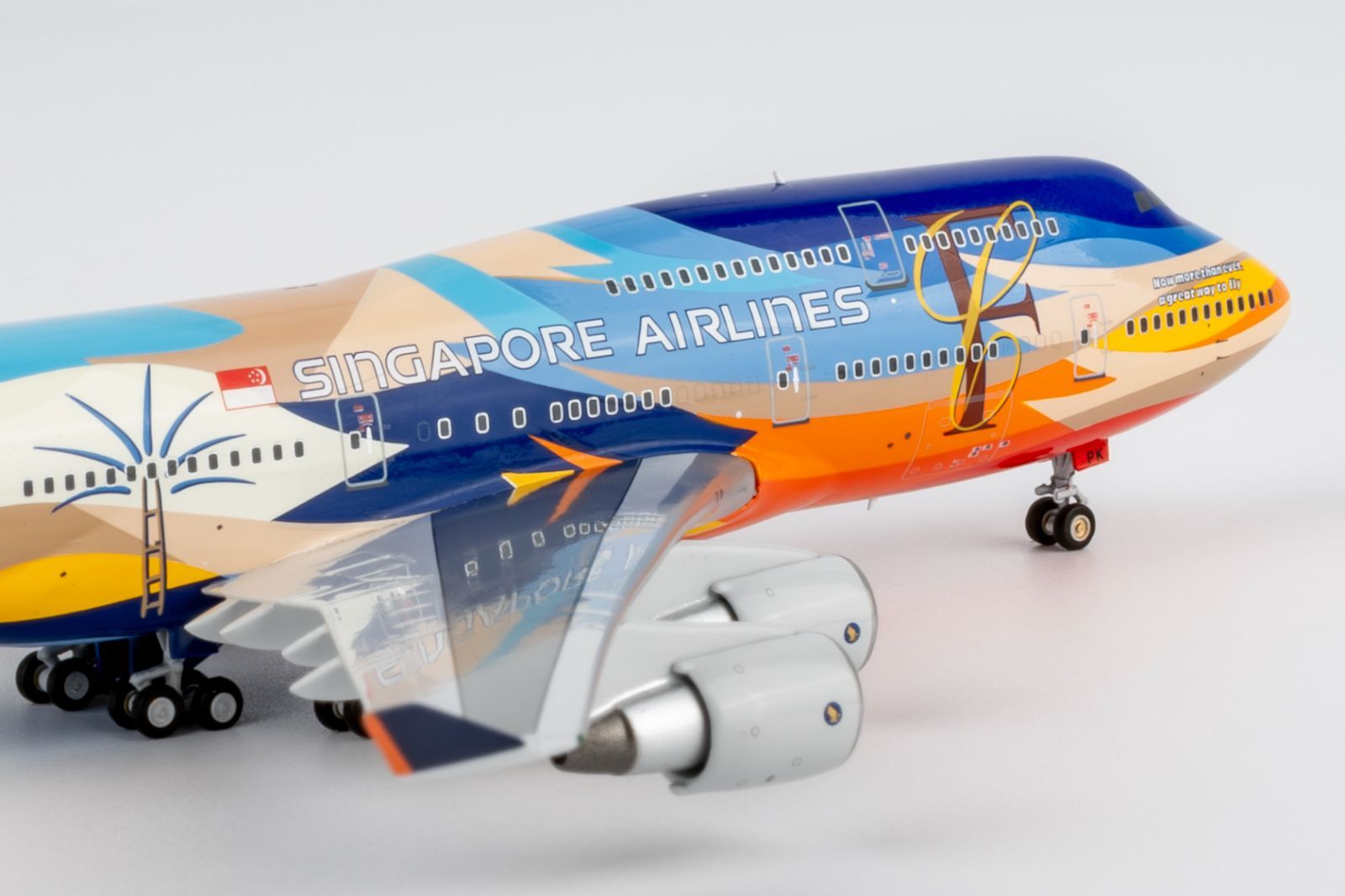 NGmodels 1:400 B747-400 シンガポール航空 9V-SPK NGmodel シンガポール航空 747-400 9V-SPK 1/400 04012 - メルカリ
