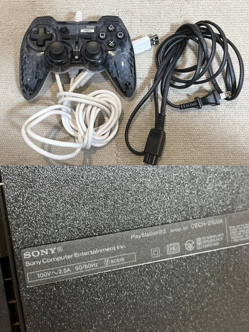 SONY PlayStation3 CECH-2100A(初期化済み) SONY PlayStation3 CECH-2100A(初期化済み)