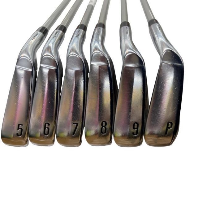 中古】 ダンロップ SRIXON ZX5 6S アイアンセット IR 純正特注シャフト