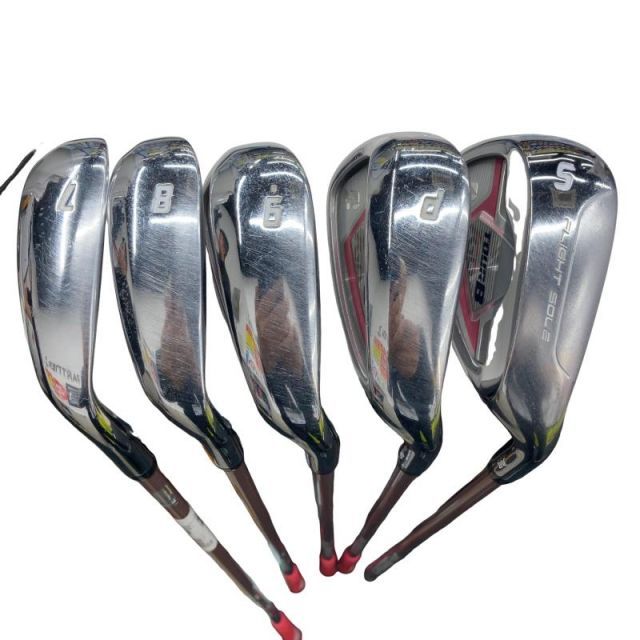 中古】 ブリヂストン TOUR B JGR(ピンク) 5S レディース アイアン