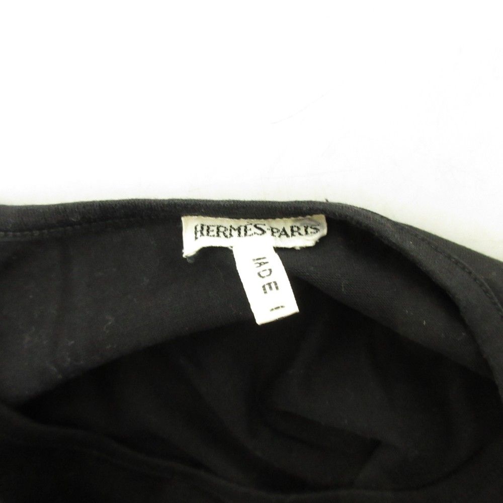 マルジェラ期 HERMES PARIS カットソー エルメス HERMES 美品 マルジェラ期 カットソー Tシャツ ロゴ刺しゅう