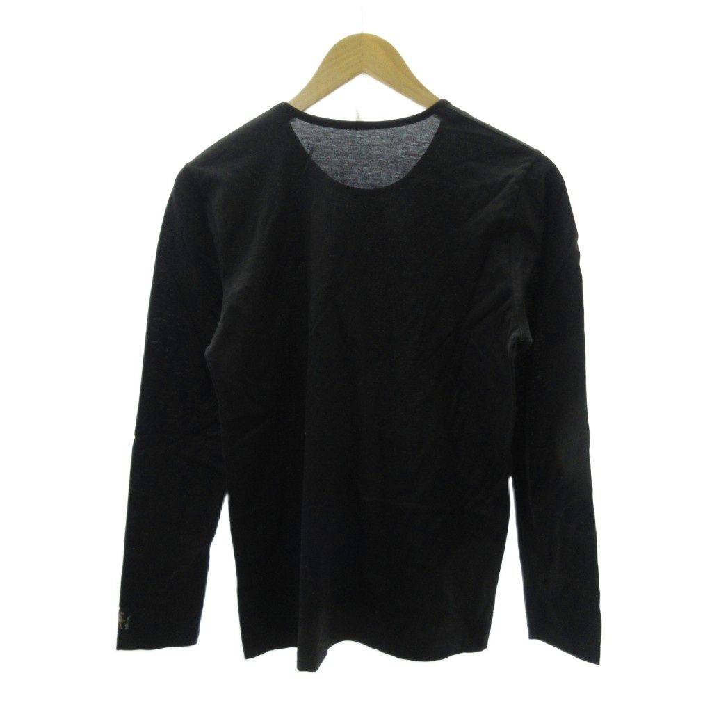 エルメス HERMES 美品 マルジェラ期 カットソー Tシャツ ロゴ刺しゅう