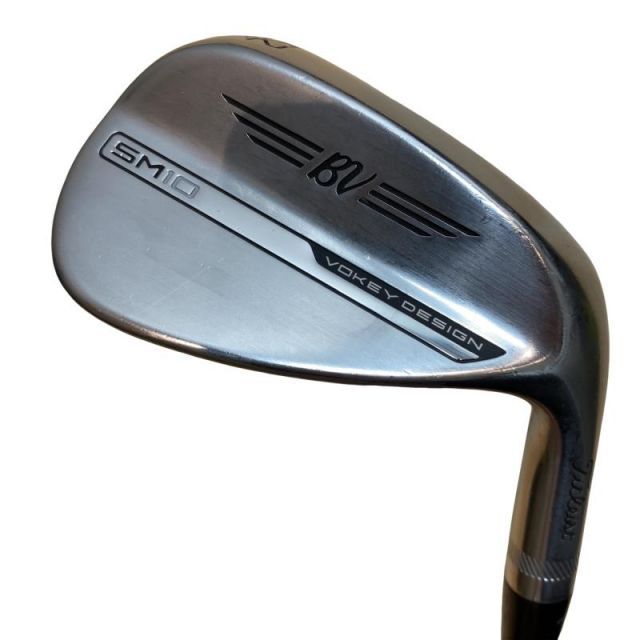 【限定SALE，人気】 【中古】 タイトリスト VOKEY SPIN MILLED SM10 ツアークロム 52°/12°F ウェッジ WG 純正特注シャフト (フレックスS) メンズ 男性用 右利き 右用 Cランク ゴルフクラブ ウェッジ