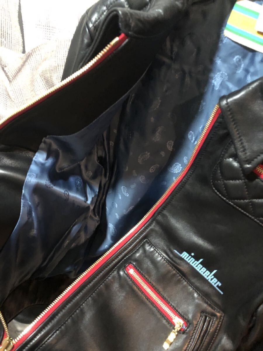 mindseeker マインドシーカー　本革ラムレザー　シングルジャケット　黒 MIND SEEKER レザージャケット マインドシーカー MS-172-001 ブラック