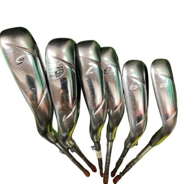中古】 テーラーメイド BURNER 2.0 6S レフティ アイアンセット IR