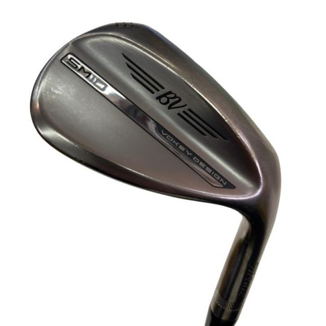 【中古】 タイトリスト VOKEY SPIN MILLED SM10 ニッケル 58/08M ウェッジ WG リシャフト (フレックスその他) メンズ 男性用 右利き 右用 Cランク ゴルフクラブ
